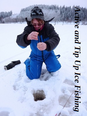 Ice Fishing on Lake Saimaa